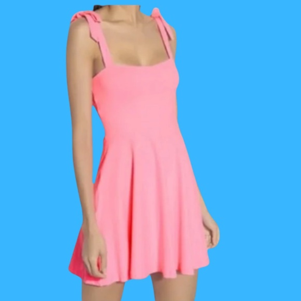 Susana Monaco Pink Mini Dress